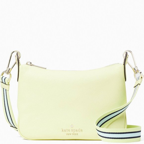 New Kate Spade Rosie Small Crossbody Pebbled Leather Melon Rind - Picture 2 of 4